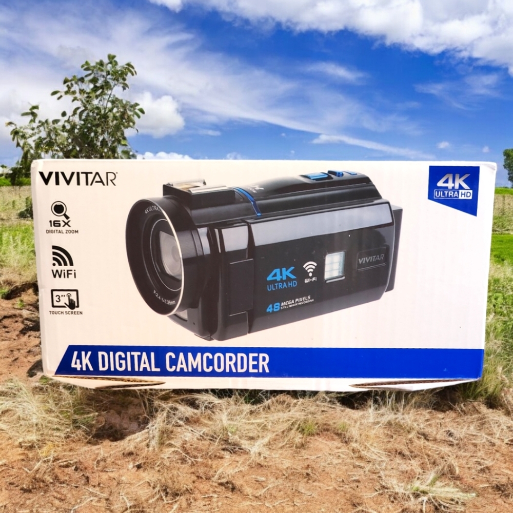 Vivitar 4k digital Camcorder NIB